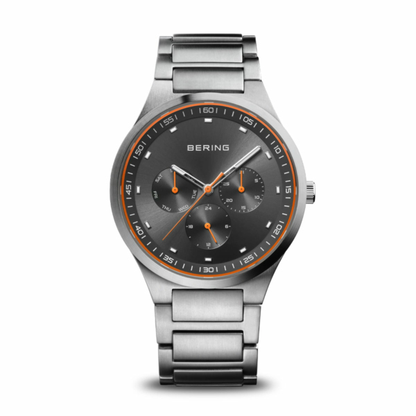 Bering Quarz Herrenuhr mit Edelstahlband 11740-009