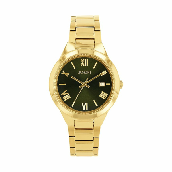 JOOP! Damen Analoguhr Gelbgold 2037678