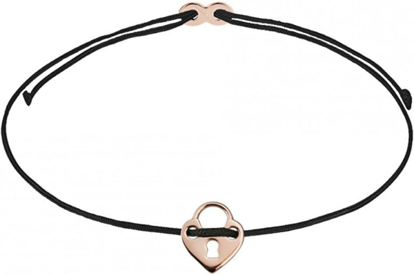 Xenox Damen Armband Crazy Daisy mit Herzschloss Charm Rosegold XS1680R