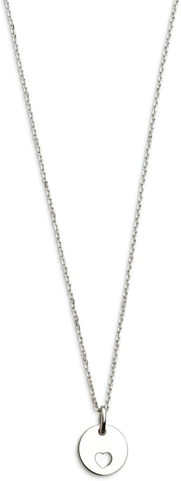 Xenox Damen Halskette Power Tower mit Herz Anhänger Silber XS3537