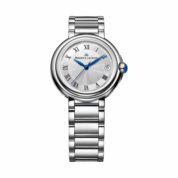 Maurice Lacroix Damenuhr Fiaba Automatikuhr Date Silber FA1104-SS002-G20-1