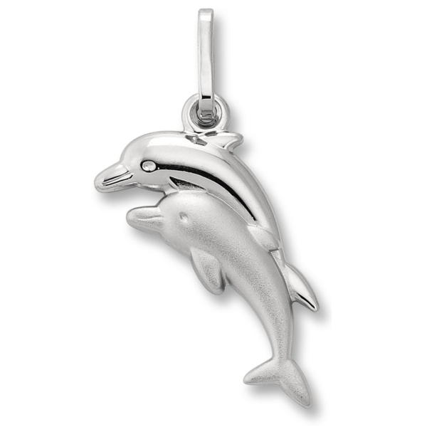 Delfin Anhänger aus 925 Silber