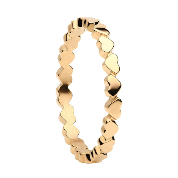 Bering Damen Herz Innenring Arctic Symphony Gold 578-20