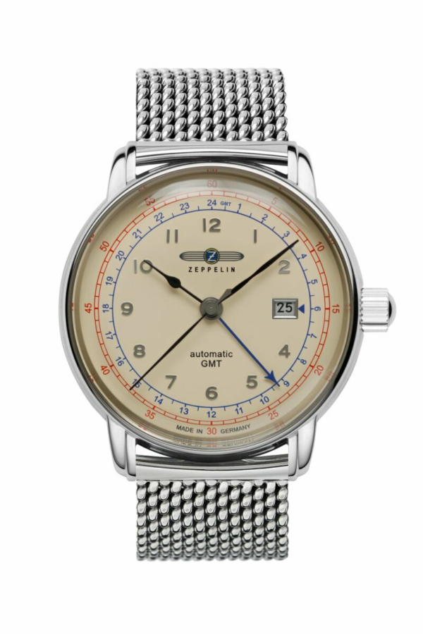 Zeppelin Herrenuhr  LZ 126 Los Angeles  7668M5 inkl. Lederband