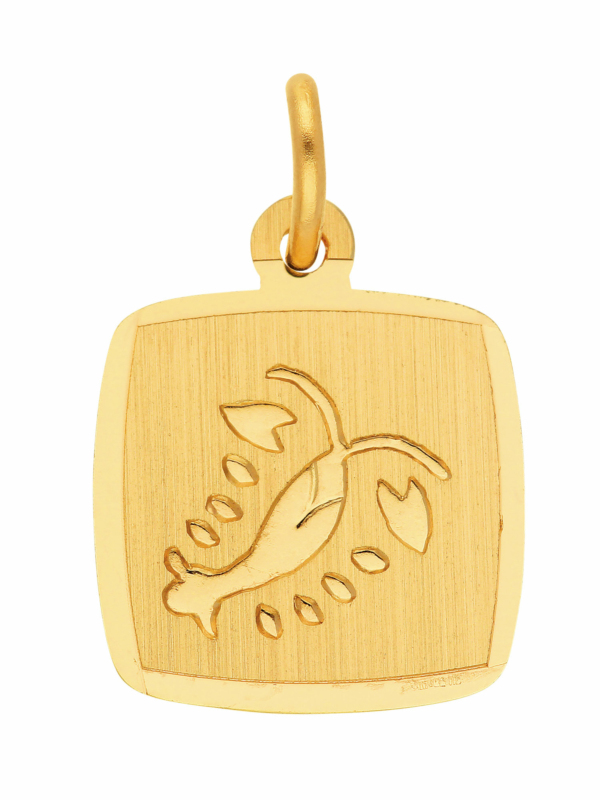 Damen Gold Schmuck 333 Gold Sternzeichen Anhänger Krebs