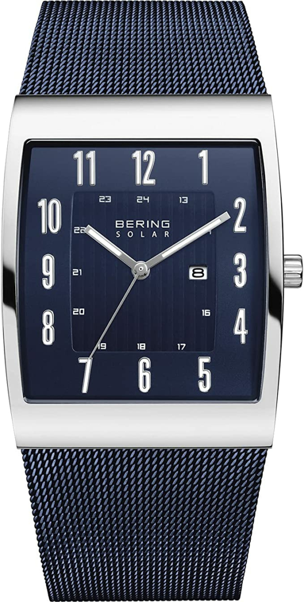 BERING Herren Analog Solar Collection Armbanduhr 16433-307
