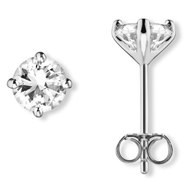 Zirkonia Ohrringe   Ohrstecker aus 925 Silber