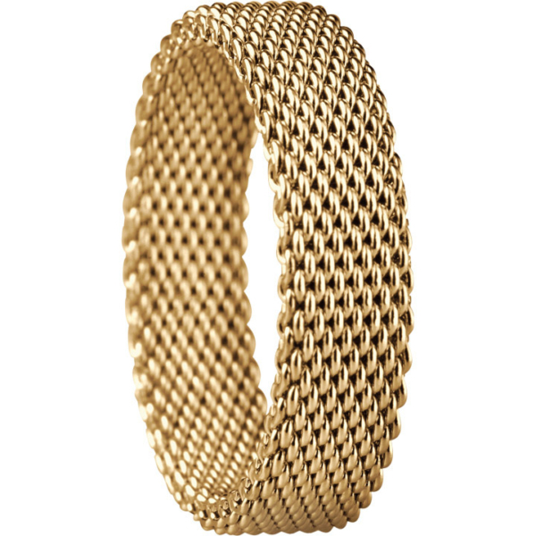 Bering Damen Innenring Mesh Größe 63 Gold 551-20-82