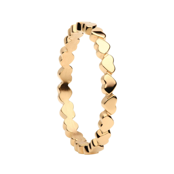 Bering Damen Herz Innenring Arctic Symphony Gold 578-20