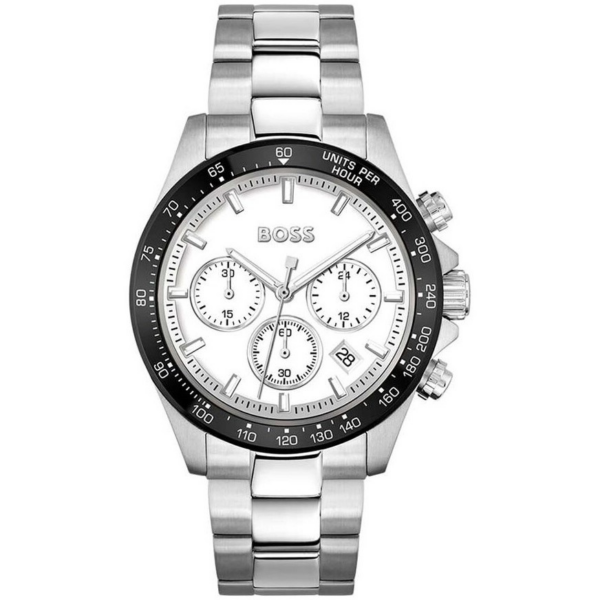Hugo Boss Herrenarmbanduhr Chronograph Silber 1514130