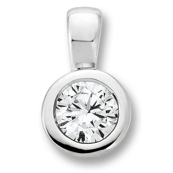 Zirkonia Anhänger aus 925 Silber